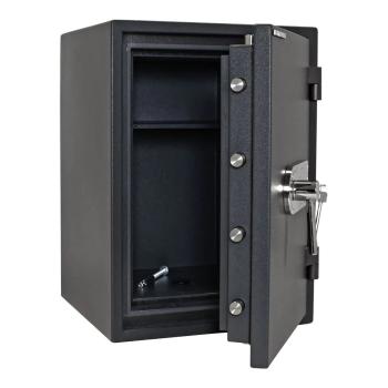 Preview: Rottner Papiersicherungsschrank EN1 Fire Profi 65 Doppelbartschloss anthrazit T05007